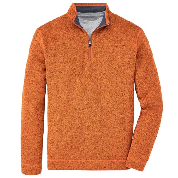 NWT Peter Millar Crown Men's Sweater Fleece Quarter Zip Large - Picture 4 of 15